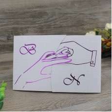 Customized Wedding Invitation Foiling Card Made in China Original Invitation 